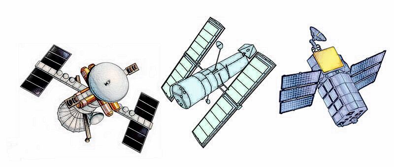 东方红卫星画图片